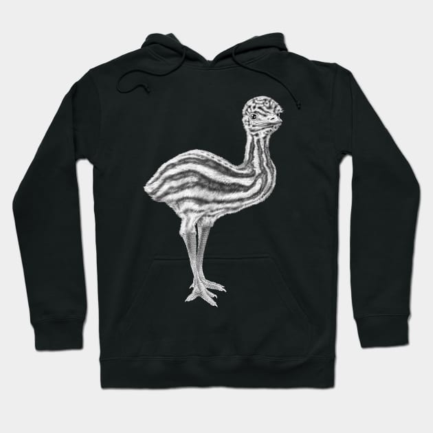 Emu Hoodie by Tim Jeffs Art